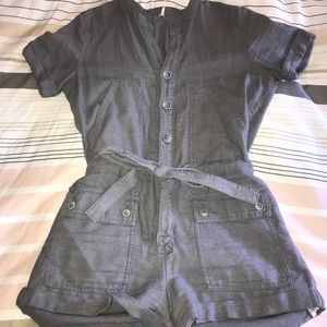 Free People Denim Jumper